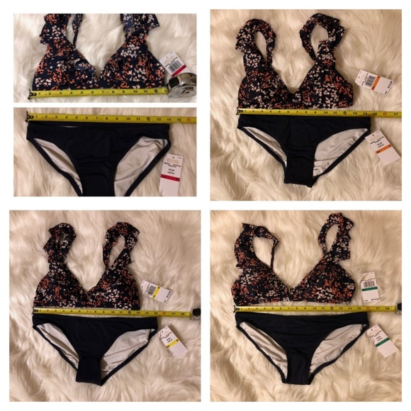 NEW Michael Kors Rose Pink Bloom Bikini Set 👙 - Picture 7 of 8